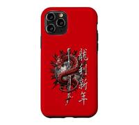Officiel Spiral Oriental Dragon Gothic Fantasy Coque pour iPhone 11 Pro