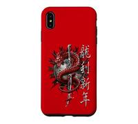 Officiel Spiral Oriental Dragon Gothic Fantasy Coque pour iPhone XS Max