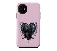 Officiel Spiral Raven Heart Gothic Fantasy Coque pour iPhone 11
