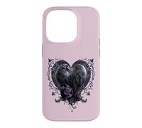 Officiel Spiral Raven Heart Gothic Fantasy Coque pour iPhone 14 Pro