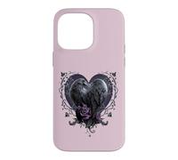 Officiel Spiral Raven Heart Gothic Fantasy Coque pour iPhone 14 Pro Max