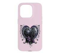 Officiel Spiral Raven Heart Gothic Fantasy Coque pour iPhone 15 Pro