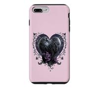 Officiel Spiral Raven Heart Gothic Fantasy Coque pour iPhone 7 Plus/8 Plus
