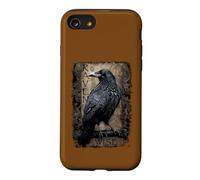 Officiel Spiral Raven Wise Gothic Fantasy Coque pour iPhone SE (2020) / 7/8