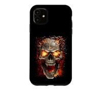 Officiel Spiral Skull Blast Gothic Fantasy Coque pour iPhone 11