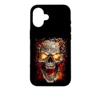 Officiel Spiral Skull Blast Gothic Fantasy Coque pour iPhone 16