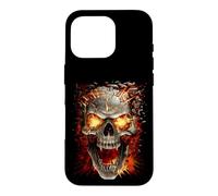 Officiel Spiral Skull Blast Gothic Fantasy Coque pour iPhone 16 Pro