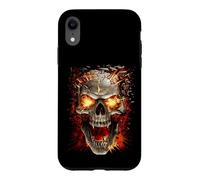 Officiel Spiral Skull Blast Gothic Fantasy Coque pour iPhone XR