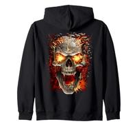 Officiel Spiral Skull Blast Gothic Fantasy Sweat à Capuche