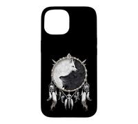Officiel Spiral Spiral Wolf Chi Yin Yang Gothic Fantasy Coque pour iPhone 15
