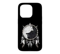Officiel Spiral Spiral Wolf Chi Yin Yang Gothic Fantasy Coque pour iPhone 15 Pro