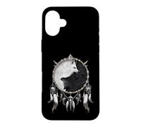 Officiel Spiral Spiral Wolf Chi Yin Yang Gothic Fantasy Coque pour iPhone 16 Plus