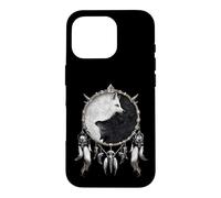 Officiel Spiral Spiral Wolf Chi Yin Yang Gothic Fantasy Coque pour iPhone 16 Pro