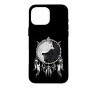 Officiel Spiral Spiral Wolf Chi Yin Yang Gothic Fantasy Coque pour iPhone 16 Pro Max