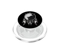 Officiel Spiral Spiral Wolf Chi Yin Yang Gothic Fantasy PopSockets PopGrip pour MagSafe
