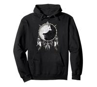 Officiel Spiral Spiral Wolf Chi Yin Yang Gothic Fantasy Sweat à Capuche
