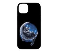 Officiel Spiral Velvet Moon Cat Gothic Fantasy Coque pour iPhone 14 Plus