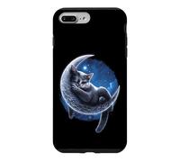 Officiel Spiral Velvet Moon Cat Gothic Fantasy Coque pour iPhone 7 Plus/8 Plus