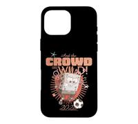Officiel Spongebob Squarepants Football The Crowd Goes Wild Coque pour iPhone 16 Pro Max