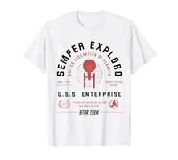 Officiel Star Trek - Semper Exploro T-Shirt