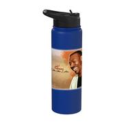 Officiel Teddy Pendergrass I am What I Am Logo Stainless Steel Insulated Water Bottle