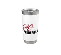 Officiel Teddy Pendergrass Signature Black on Red Legend Gobelet isotherme en acier inoxydable double paroi