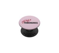 Officiel Teddy Pendergrass Signature Black on Red Legend PopSockets PopGrip Adhésif