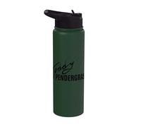 Officiel Teddy Pendergrass Signature Legendary R&B Black Stainless Steel Insulated Water Bottle