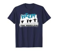 Officiel The Beatles Help Album Cover Rock Pop Musique Band T-Shirt