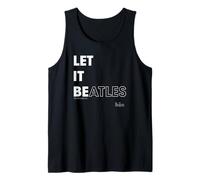 Officiel The Beatles Let It Be Album Rock Band Rétro Pop Débardeur