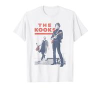 Officiel The Kooks T-Shirt, Homme, Blanc, 3XL