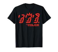 Officiel The Police Ghost Icon Retro Vintage T-Shirt
