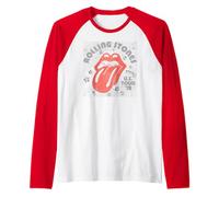 Officiel The Rolling Stones Aero US Tour 78 Band Vintage Manche Raglan