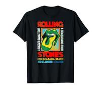 Officiel The Rolling Stones Copacabana Brazil Rock Band T-Shirt