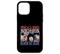 Officiel The Rolling Stones Noir et Bleu Coque pour iPhone 12 Mini
