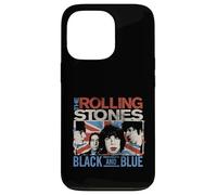 Officiel The Rolling Stones Noir et Bleu Coque pour iPhone 13 Pro