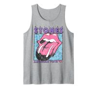 Officiel The Rolling Stones Tour 81 Gris pour Fans Vintage Débardeur