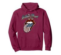 Officiel The Rolling Stones Tour of America Bordeaux Sweat à Capuche