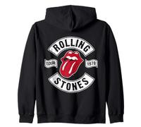 Officiel The Rolling Stones US 78 Tour Noir pour Fans Sweat à Capuche
