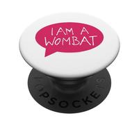Officiel The Wombats I Am A Wombat Indie Pop Musique Band PopSockets PopGrip Adhésif