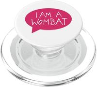 Officiel The Wombats I Am A Wombat Indie Pop Musique Band PopSockets PopGrip pour MagSafe