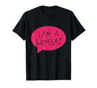 Officiel The Wombats I Am A Wombat Indie Pop Musique Band T-Shirt