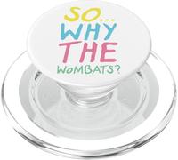 Officiel The Wombats So Why The Wombats Musique Band PopSockets PopGrip pour MagSafe