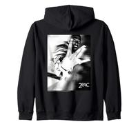 Officiel Tupac Fingers Hip Hop Culture Rap 2PAC Sweat à Capuche