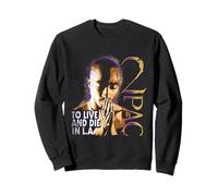Officiel Tupac to Live and Die in LA Sweatshirt