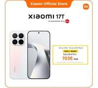 [Officiel] Xiaomi 17T, Smartphone 12+256GO, Blanc, Écran de 6,59 pouces à 120 Hz avec protection oculaire, Téléobjectif Leica 5x