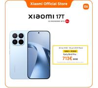 [Officiel] Xiaomi 17T, Smartphone 12+512GO, Bleu, Écran de 6,59 pouces à 120 Hz avec protection oculaire, Téléobjectif Leica 5x