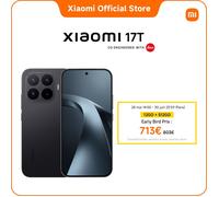[Officiel] Xiaomi 17T, Smartphone 12+512GO, Noir, Écran de 6,59 pouces à 120 Hz avec protection oculaire, Téléobjectif Leica 5x