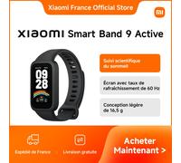 [Officiel] Xiaomi Band 9 Active | Jusqu'à 18 jours d'autonomie, Écran TFT 1,47", taux de rafraîchissement élevé de 60 Hz, Conception légère de 16,5 g, boîtier fin de 9,99 mm Violet