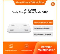 [Officiel] Xiaomi Body Composition Scale S400 | Mesures précises du poids, Composition corporelle, 25 indicateurs de santé